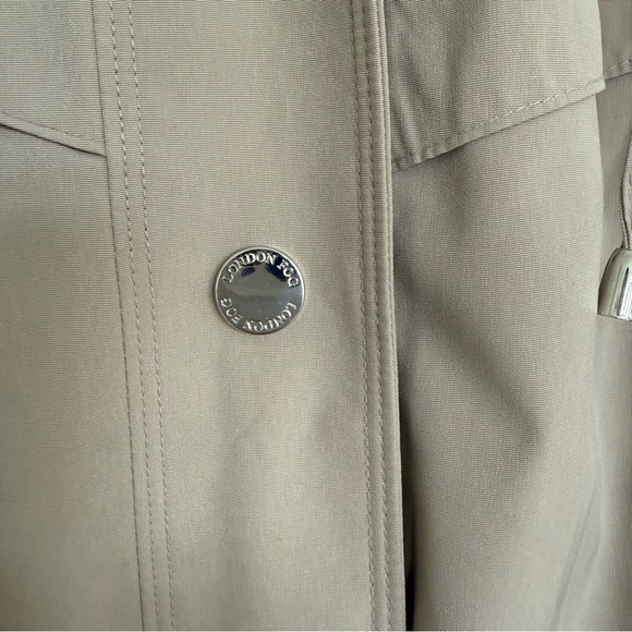 London Fog Trench Coat XL - Picture 8 of 10